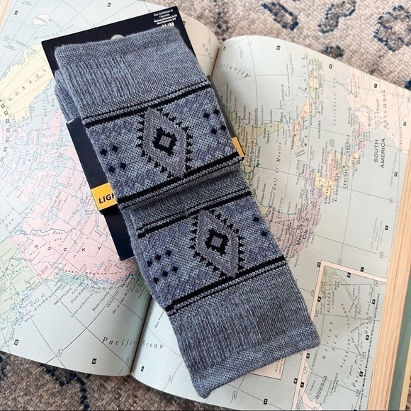 Pendleton Heritage Blue Light Cushion Moisture Wicking Soft Lambswool Crew Socks - Picture 3 of 11